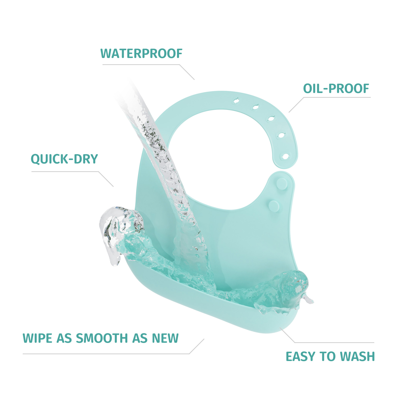 Silicone Bib，Bib，children，