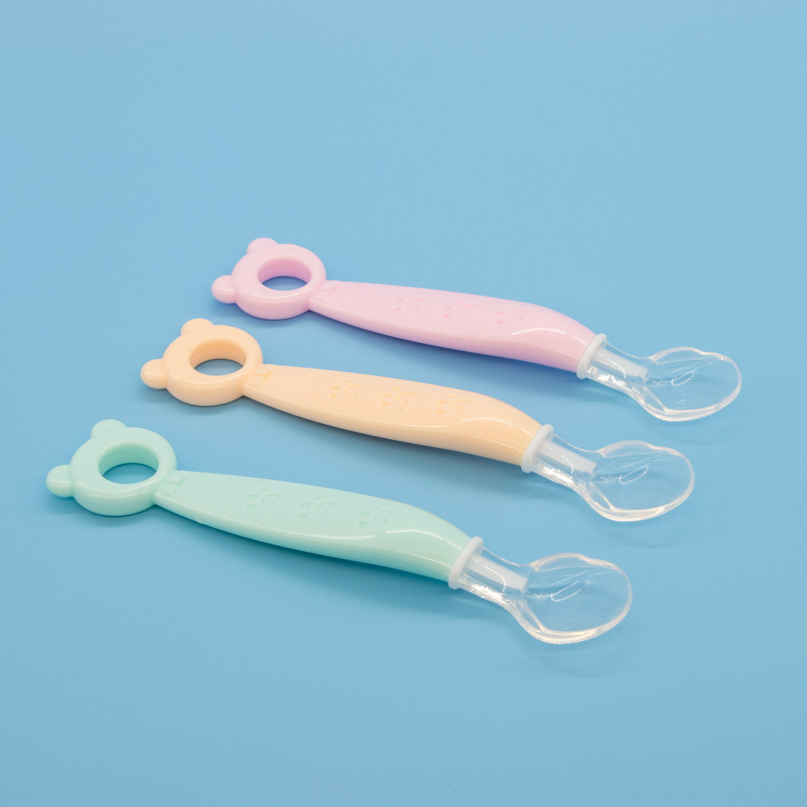 children，Silicone spoon，