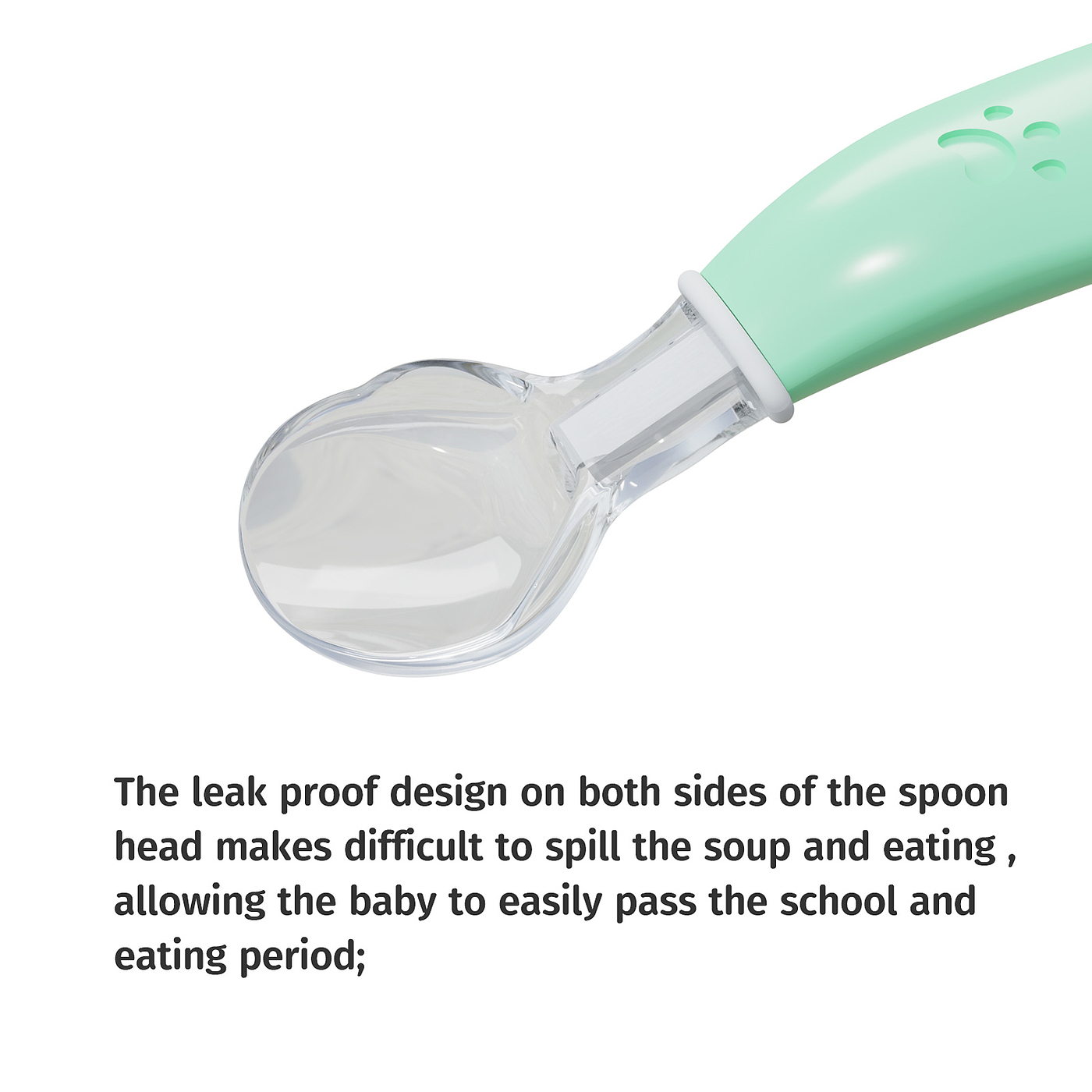 children，Silicone spoon，