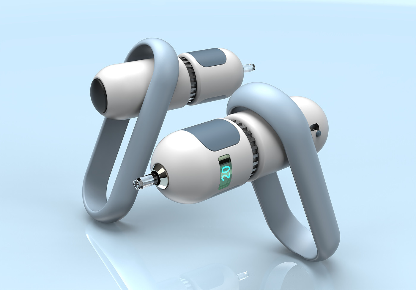 Needle free injection，Medical products，Emotional design，Portable belt，Insulin syringe，