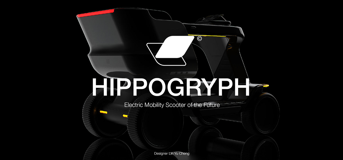 HIPPOGRYPH，vehicle，Scooter，conceptual design，