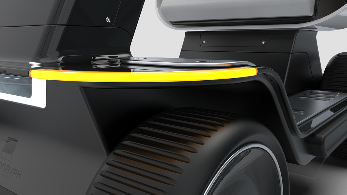 HIPPOGRYPH，vehicle，Scooter，conceptual design，