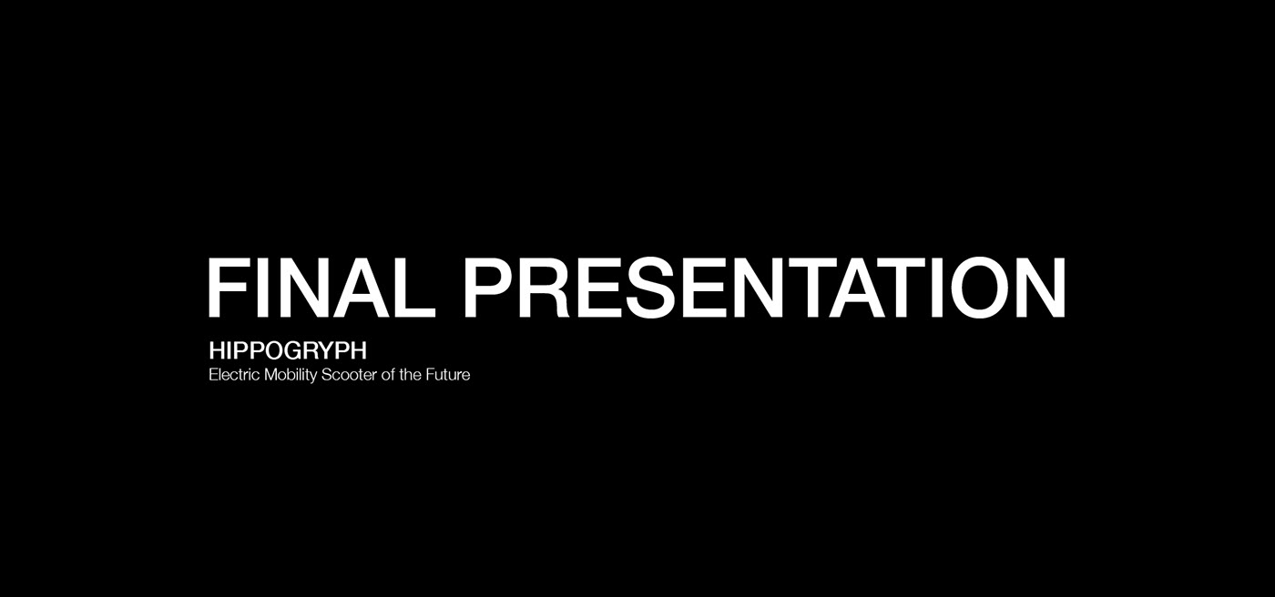 HIPPOGRYPH，vehicle，Scooter，conceptual design，