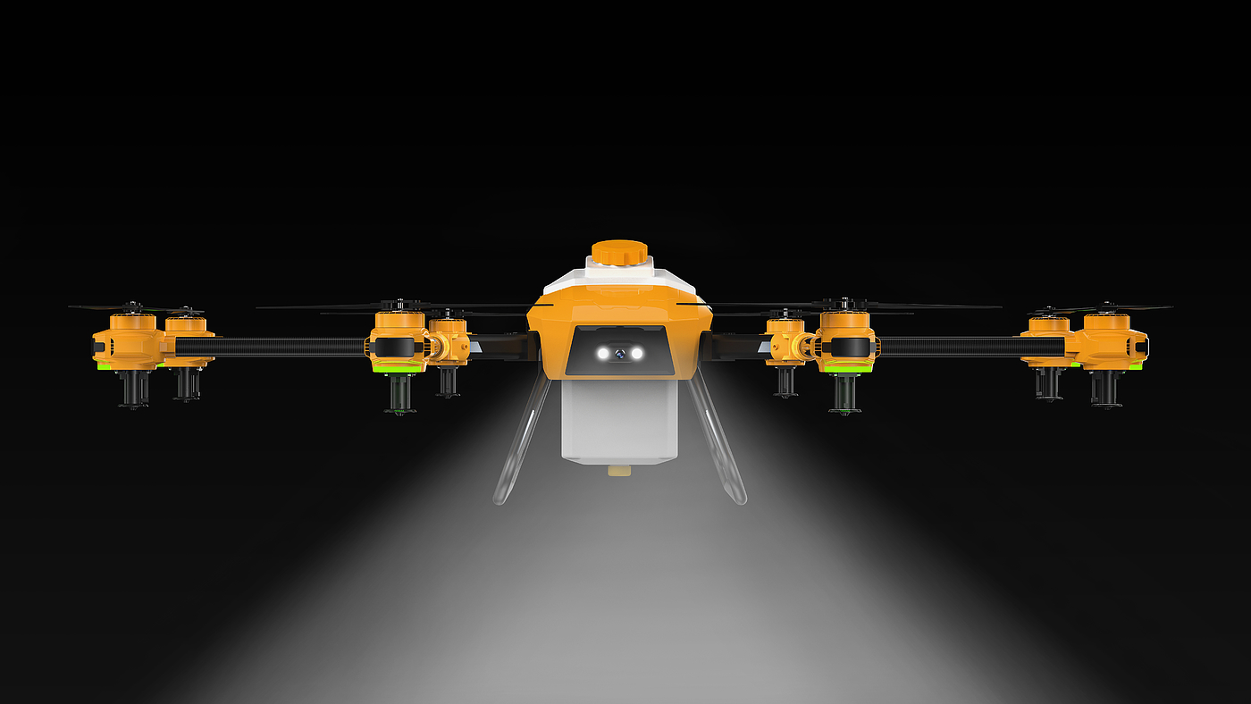 Plant protection UAV，，UAV design，UAV，Double medicine box UAV，Quick dismantling UAV，Spraying pesticide，