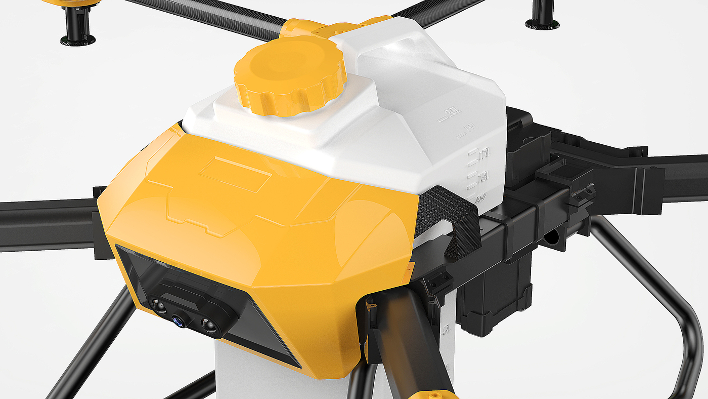 Plant protection UAV，，UAV design，UAV，Double medicine box UAV，Quick dismantling UAV，Spraying pesticide，