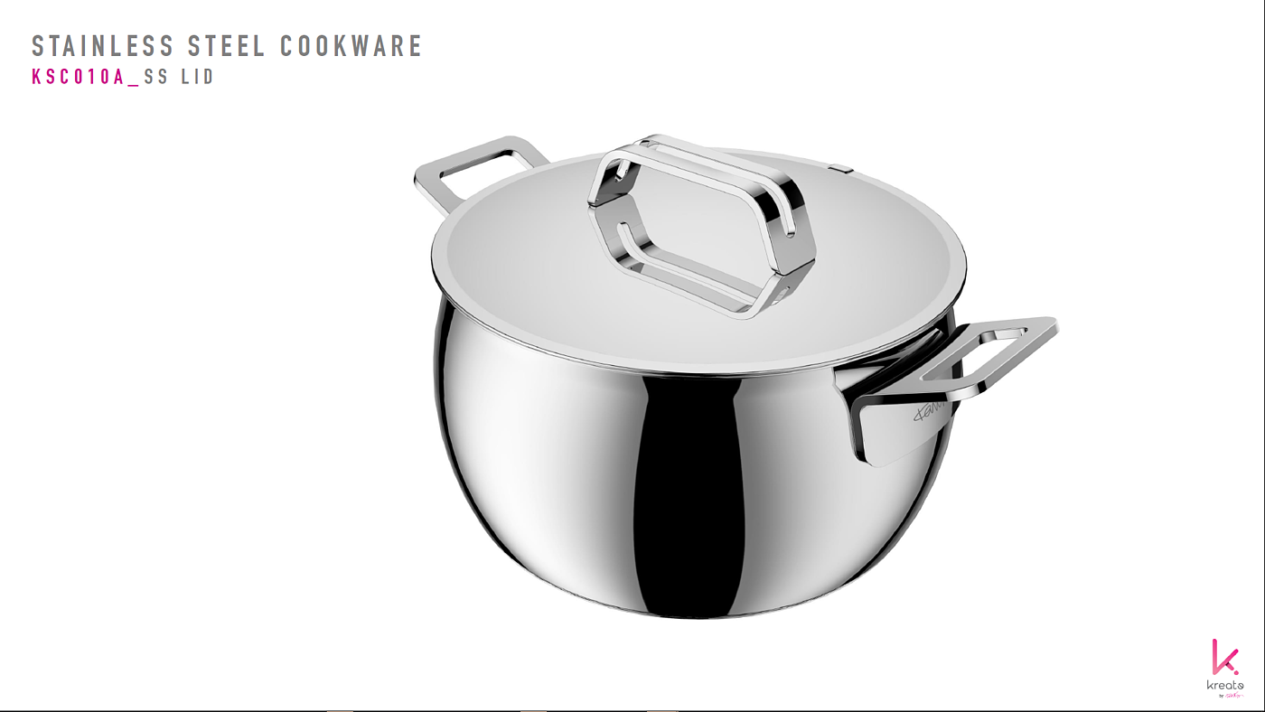 Stainless steel pot，Kitchen supplies，Karim，