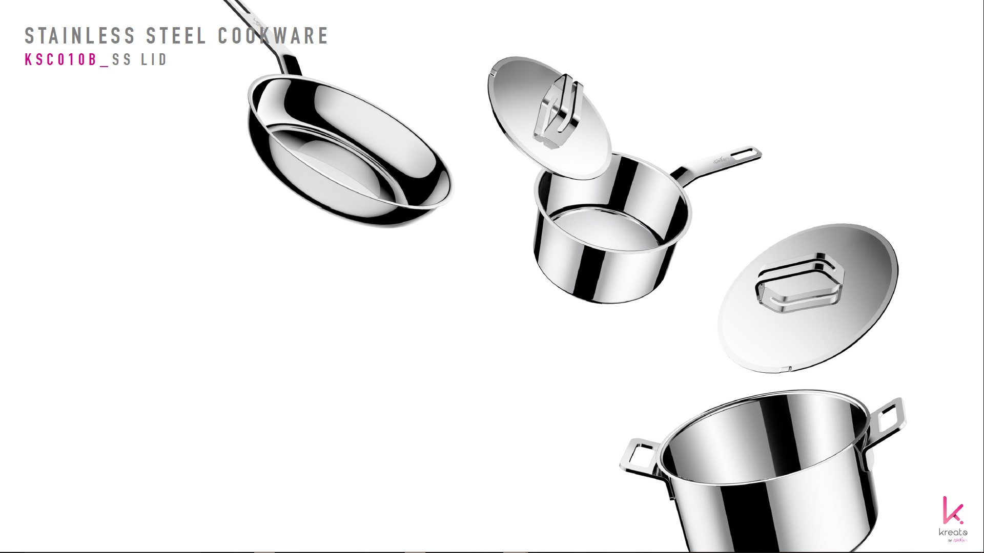 Stainless steel pot，Kitchen supplies，Karim，