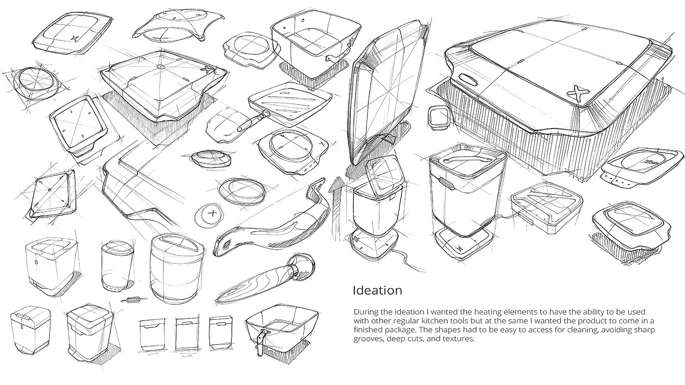 Shared，Kitchenware design，white，