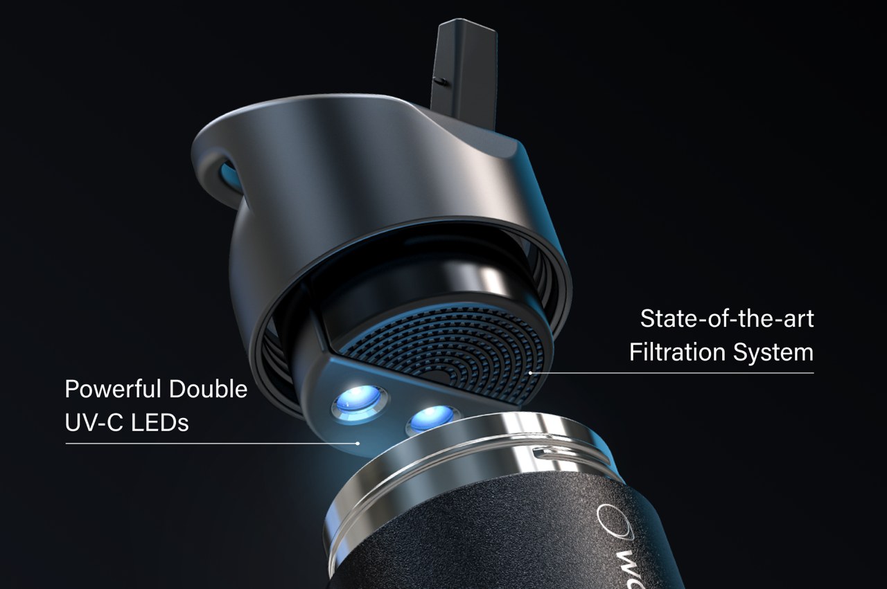 4D Purification™，Cup design，black，