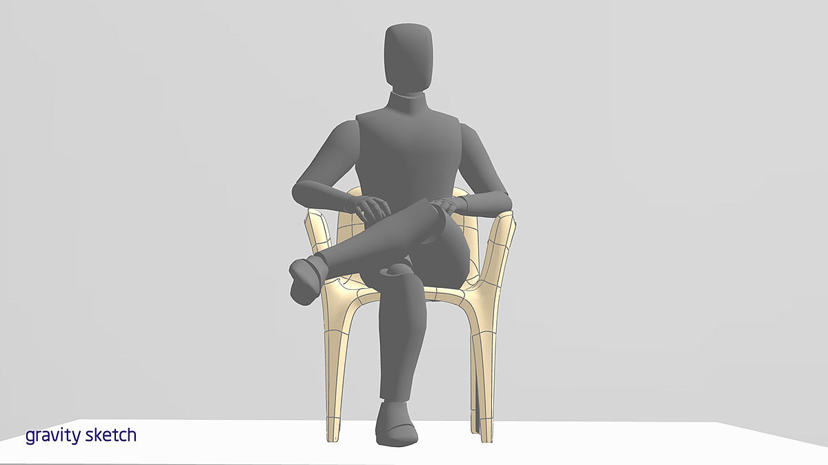 chair，vr，modeling，