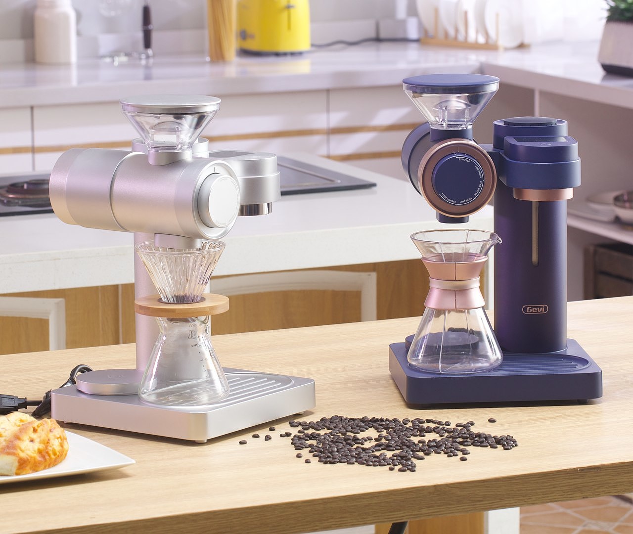 Gevi，咖啡机，小家电，二合一咖啡机，