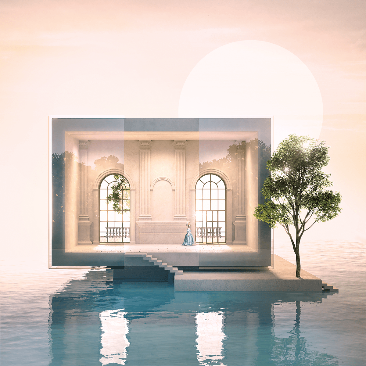 Minimalism，environment，fantasy，Revision，