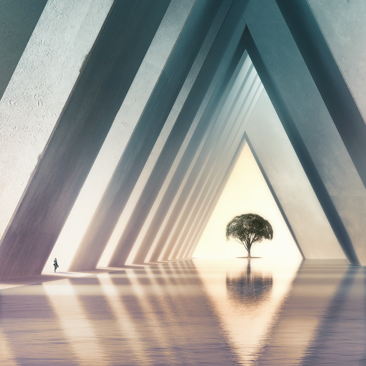 Minimalism，environment，fantasy，Revision，