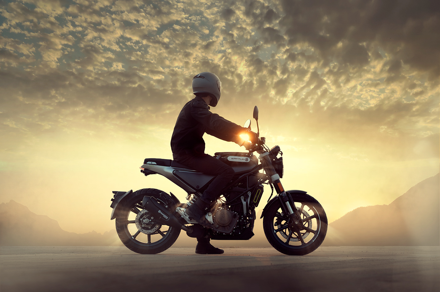 Motorcycle，Huswana，Retro，