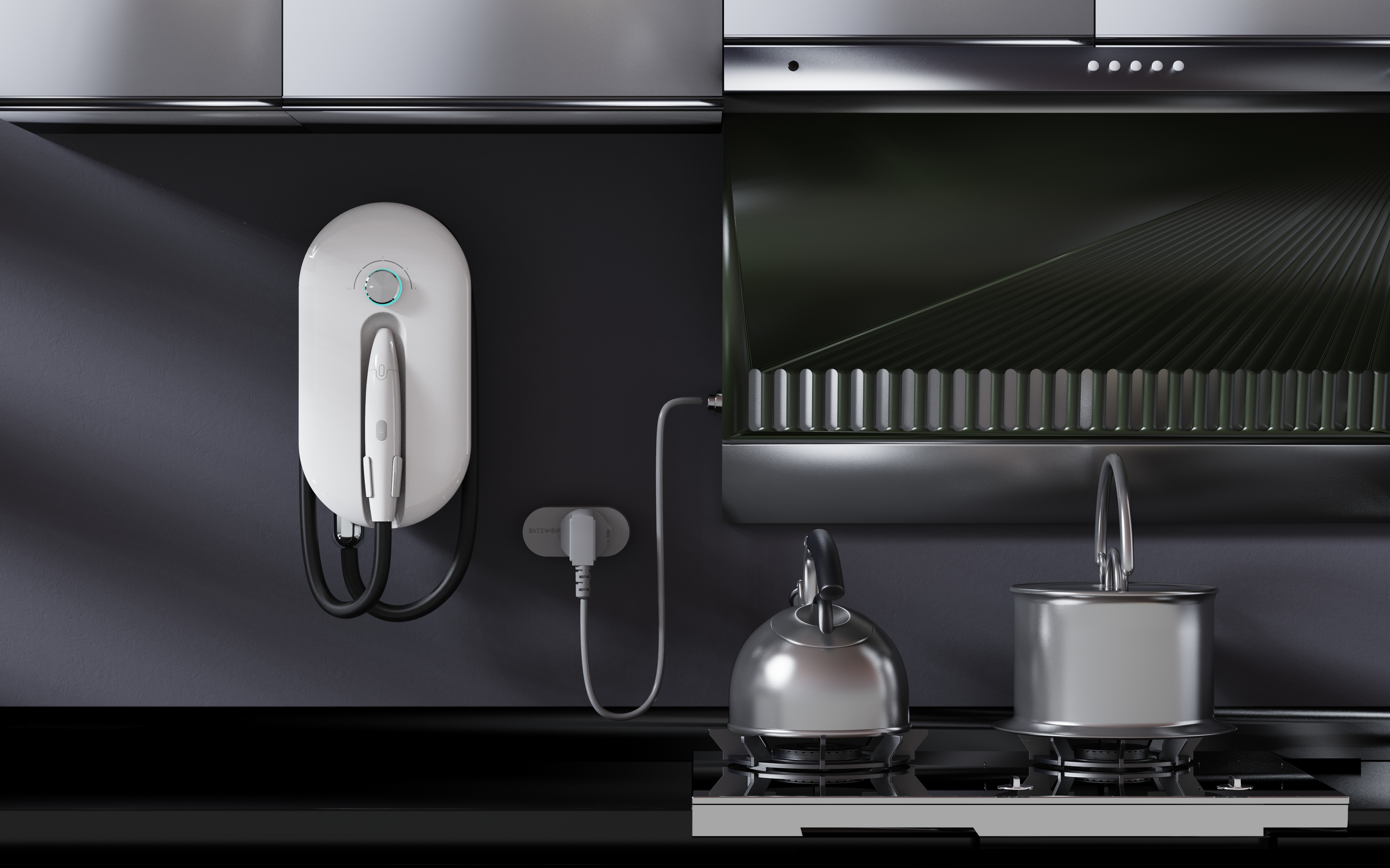 Wash the dishes，steam，Simplicity，clean，