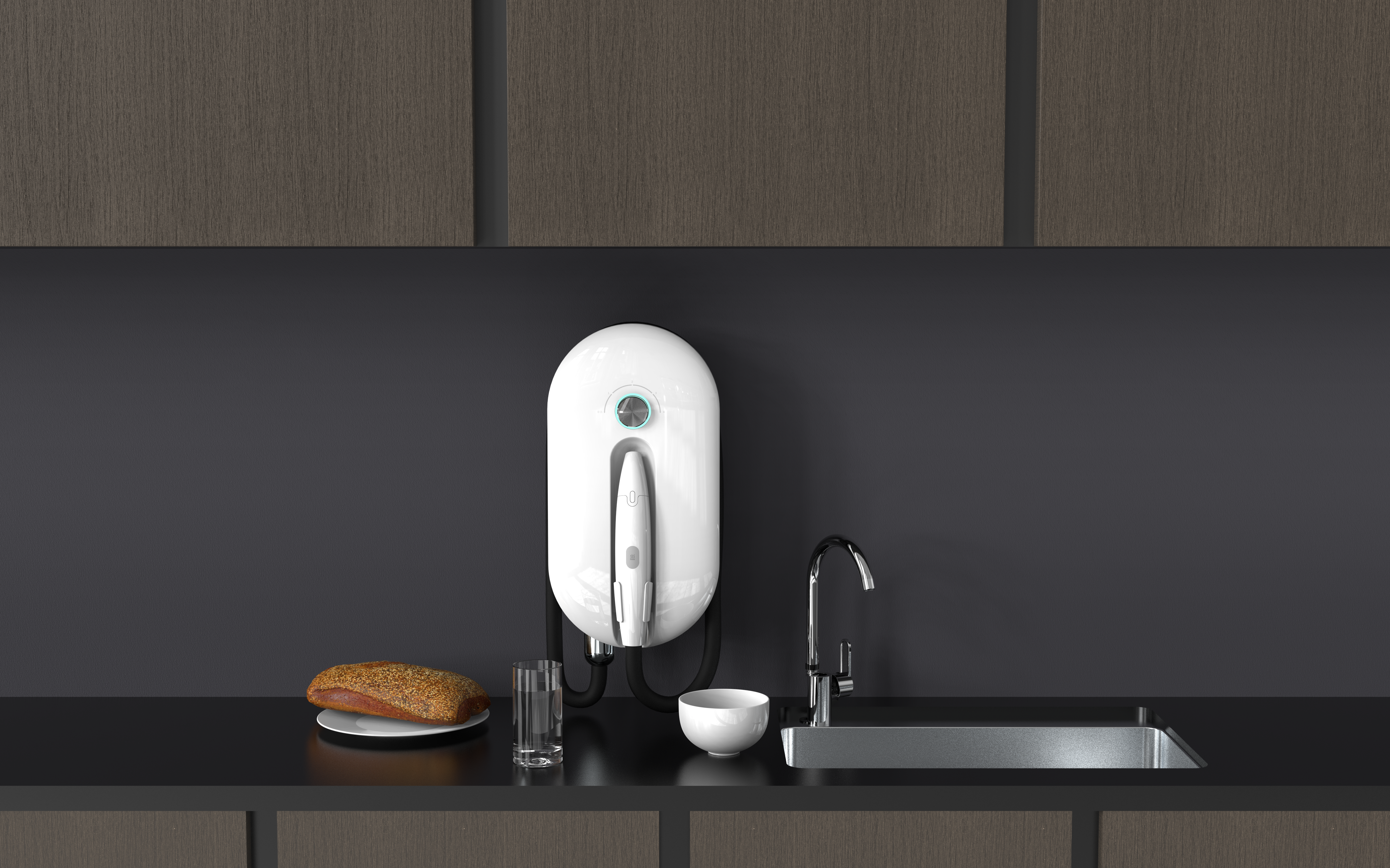 Wash the dishes，steam，Simplicity，clean，