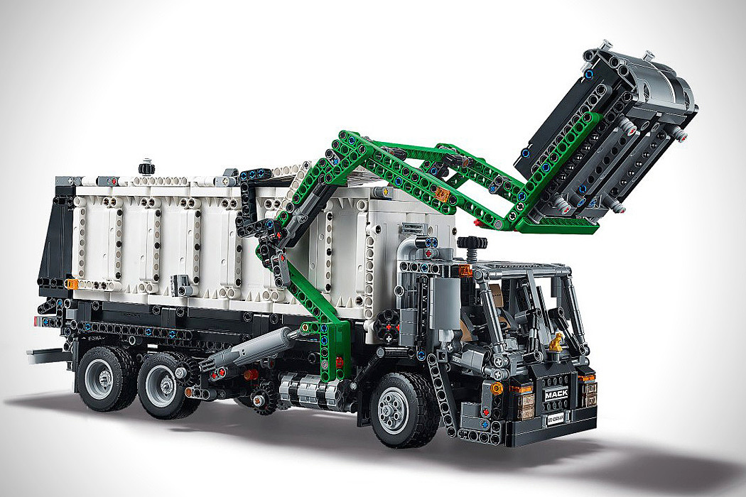 disassemble，combination，trailer，truck，Lego，
