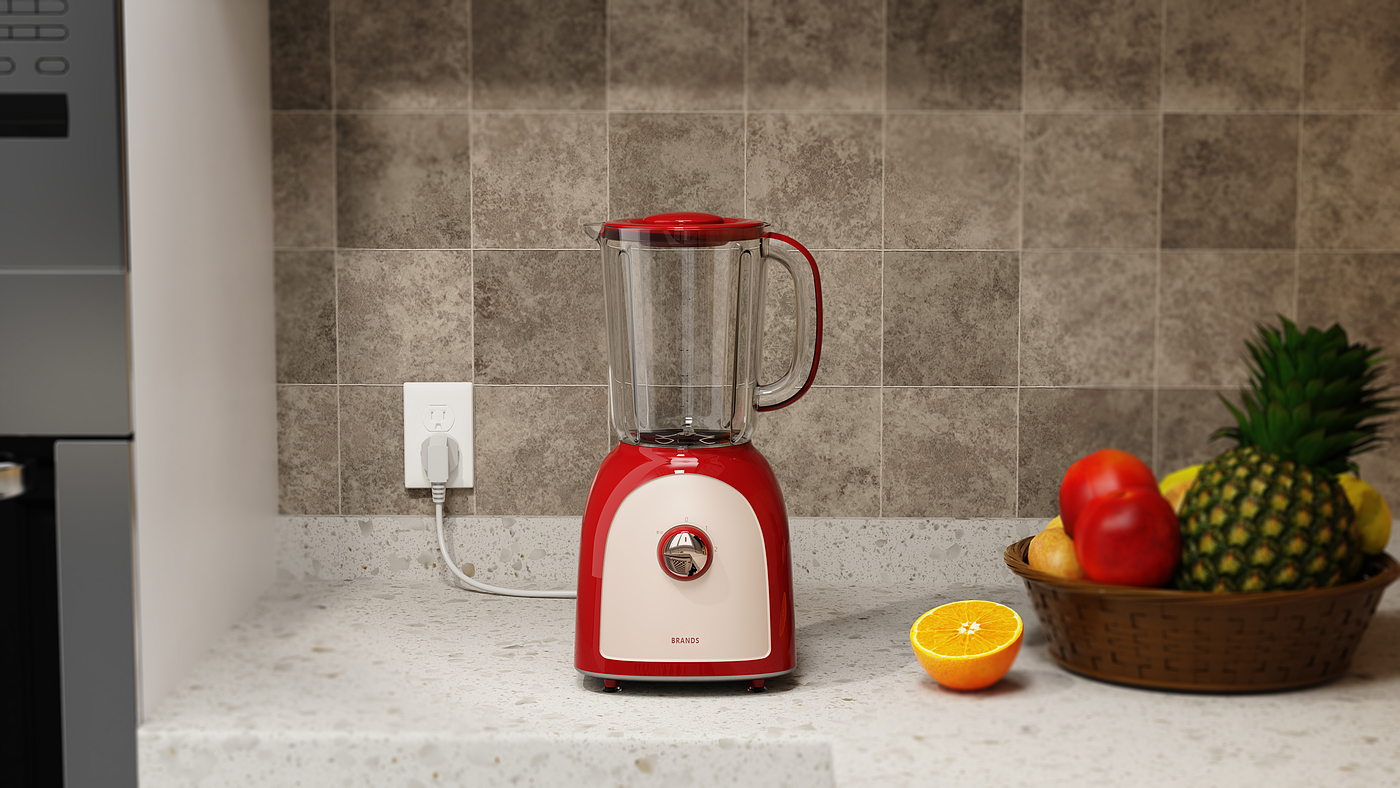 food processor，Juicer，stir，Kitchen appliances，Retro，small home appliances，Color matching，Simplicity，