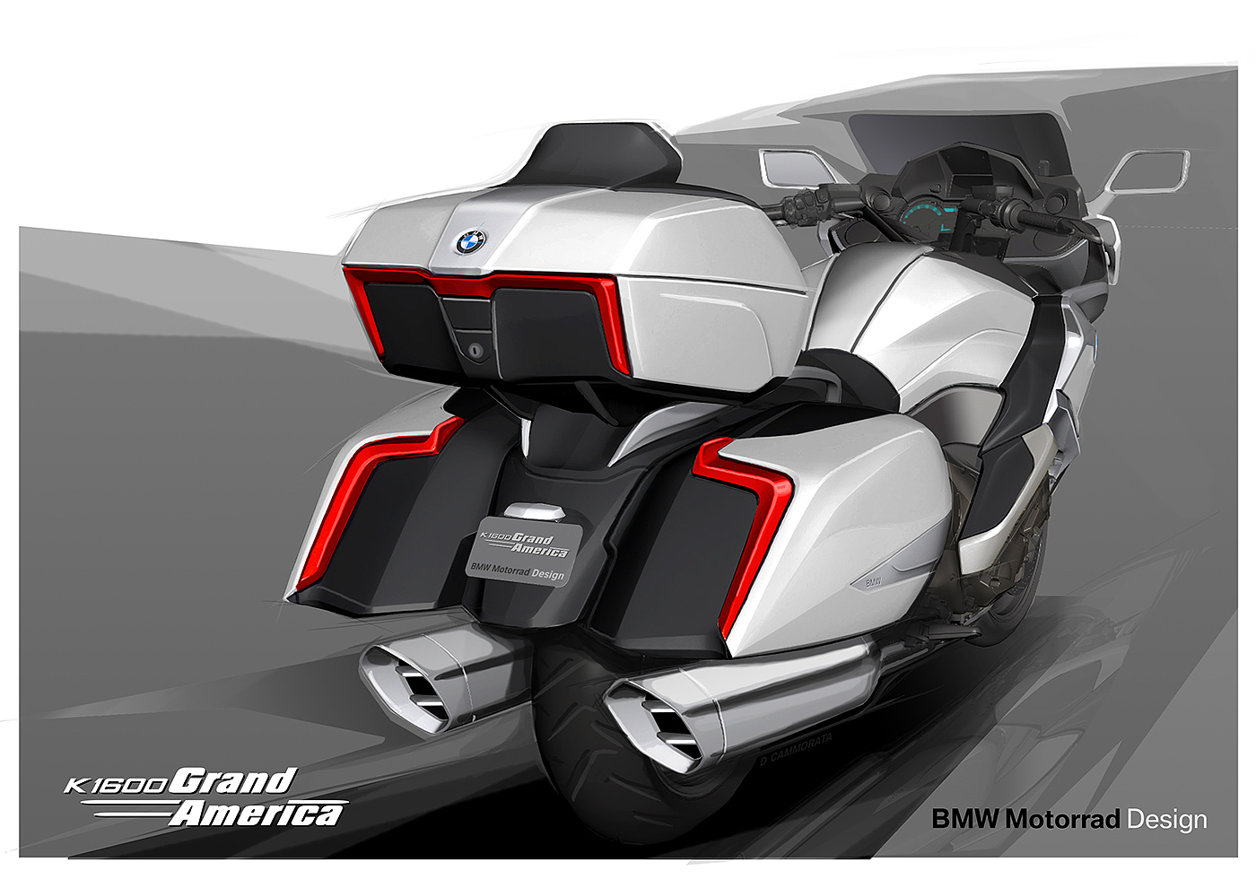 bmw，Motorcycle，yellow，K1600GT，