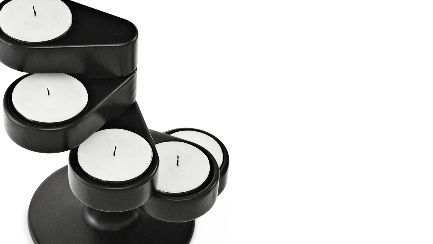 originality，Simplicity，Candlestick，rotate，Black white，