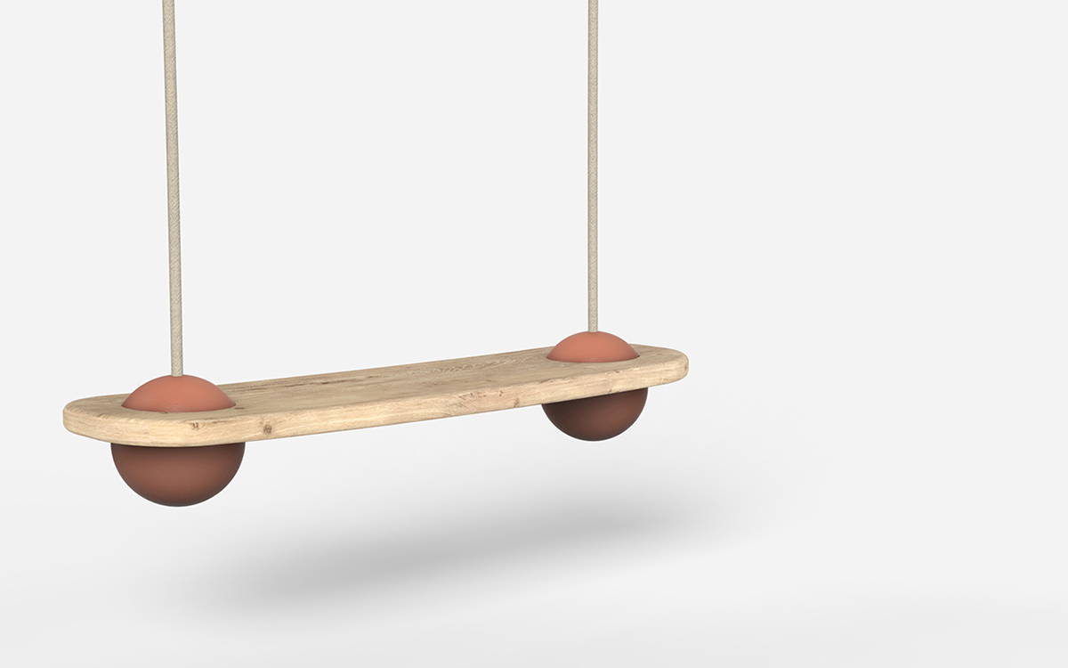 swing，indoor，Home design，ball，woodiness，