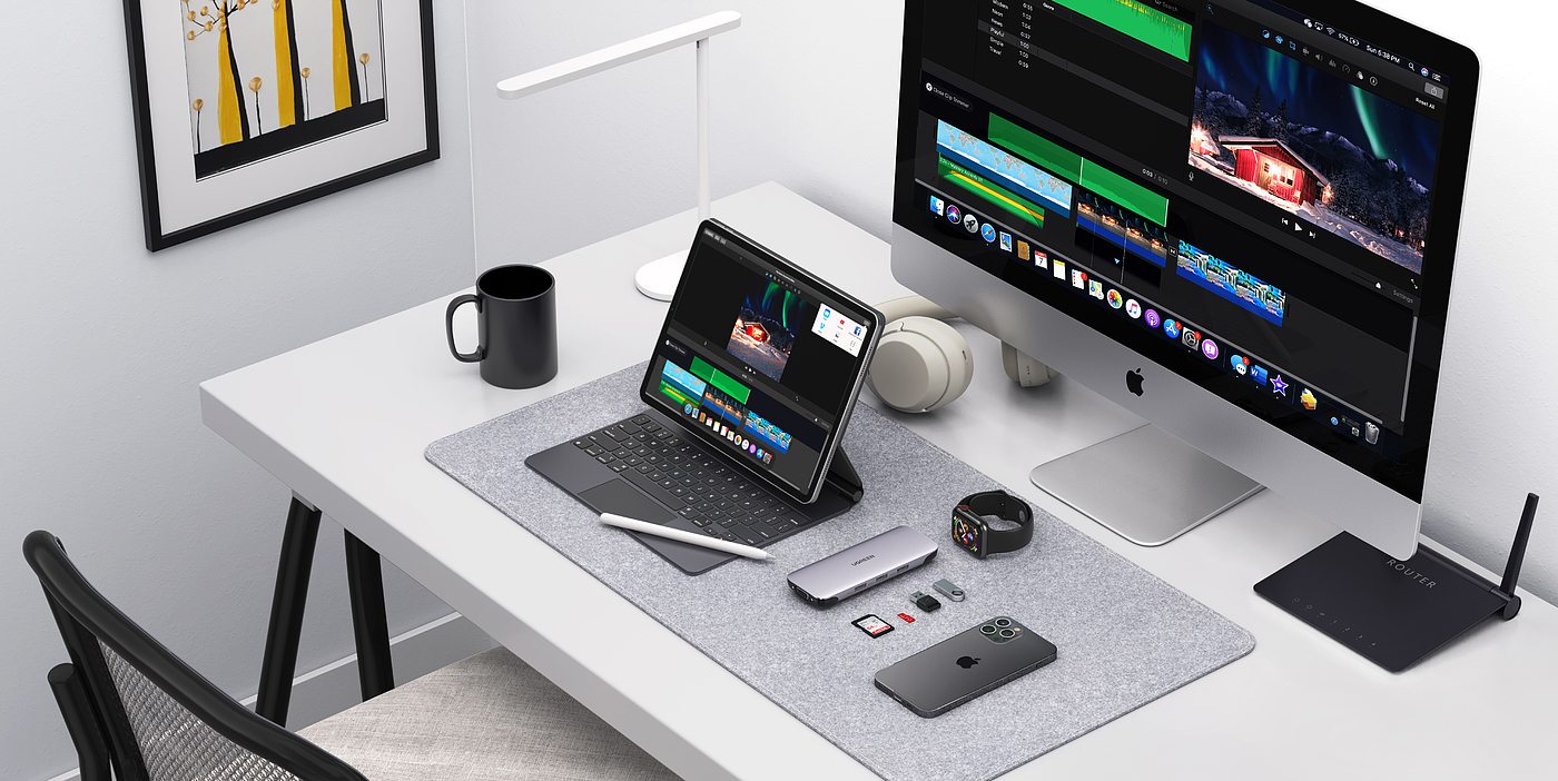Lvlian products，Product rendering，headset，Scene rendering，