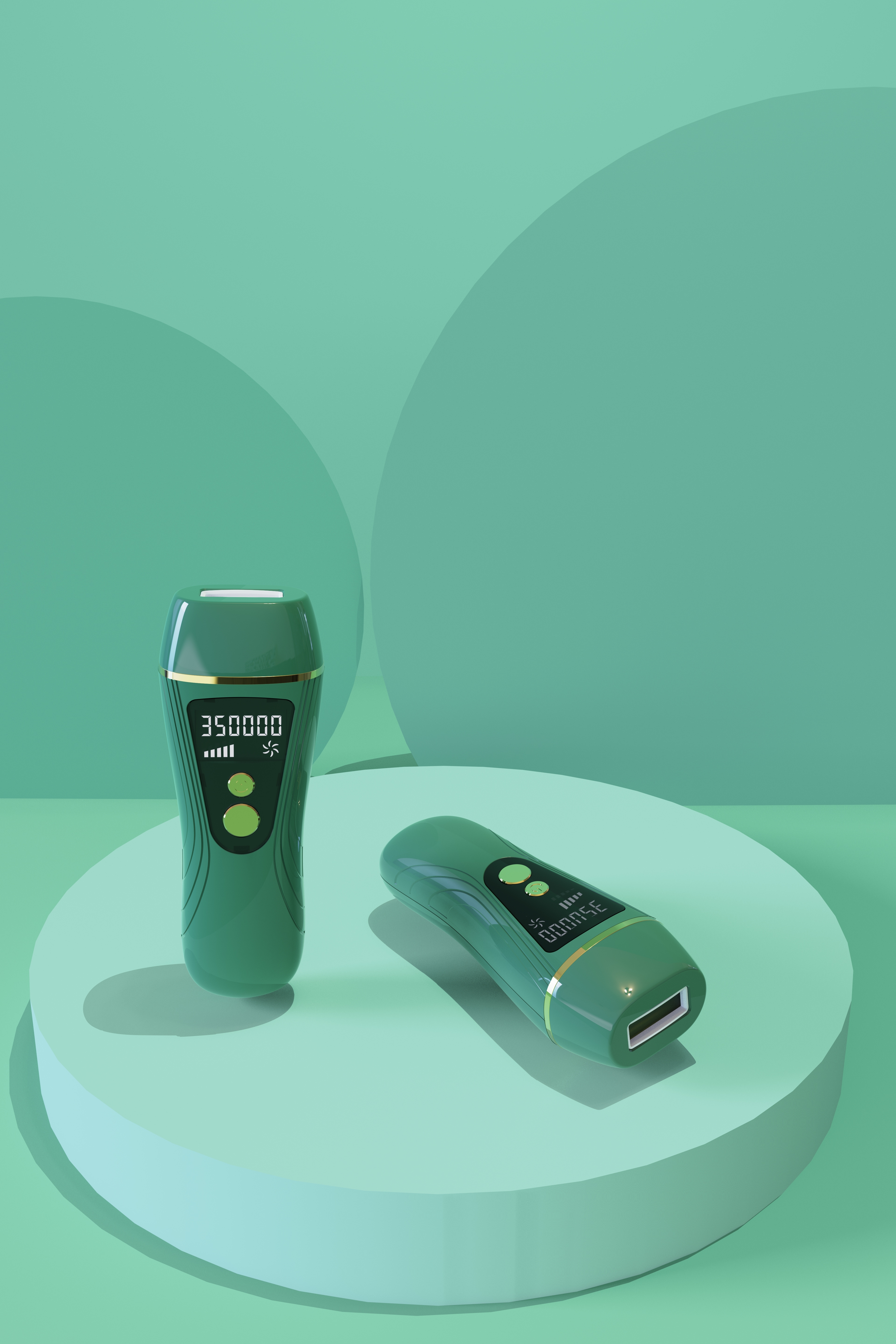 Depilatory instrument，industrial design，Retro，