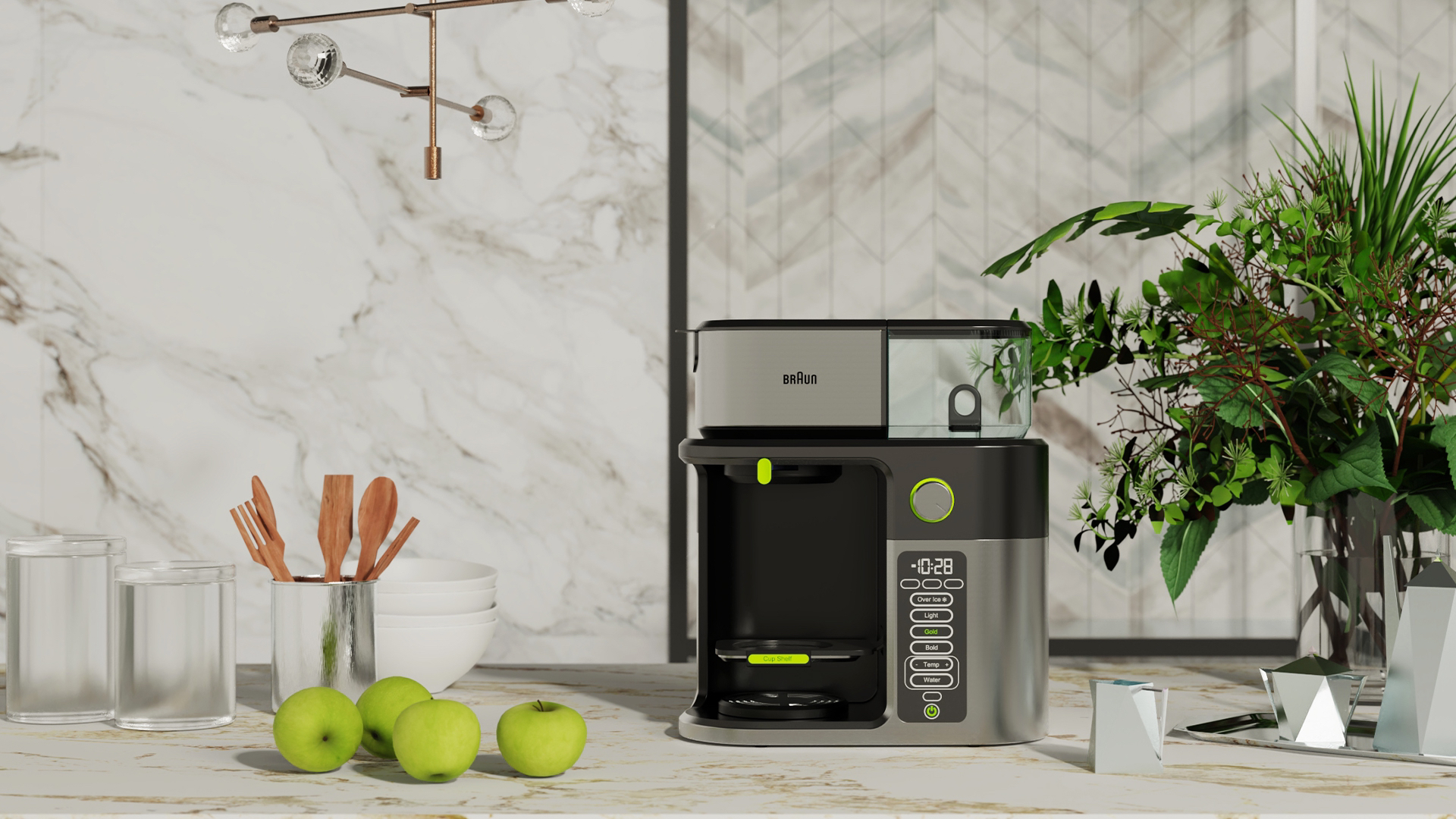 Coffee machine，rhinoceros，rhino，keyshot，Render，