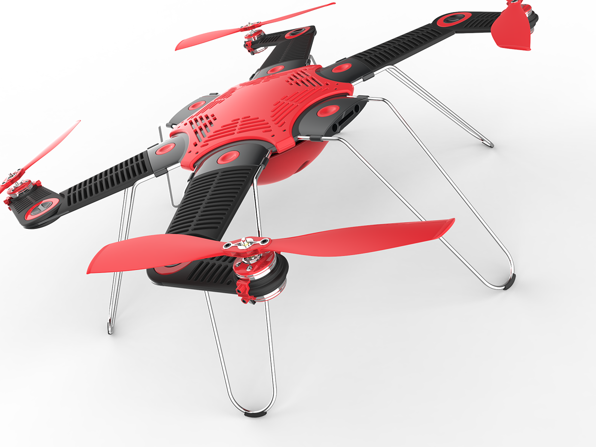 invisible，Paddle Blade，modeling，slender，UAV，