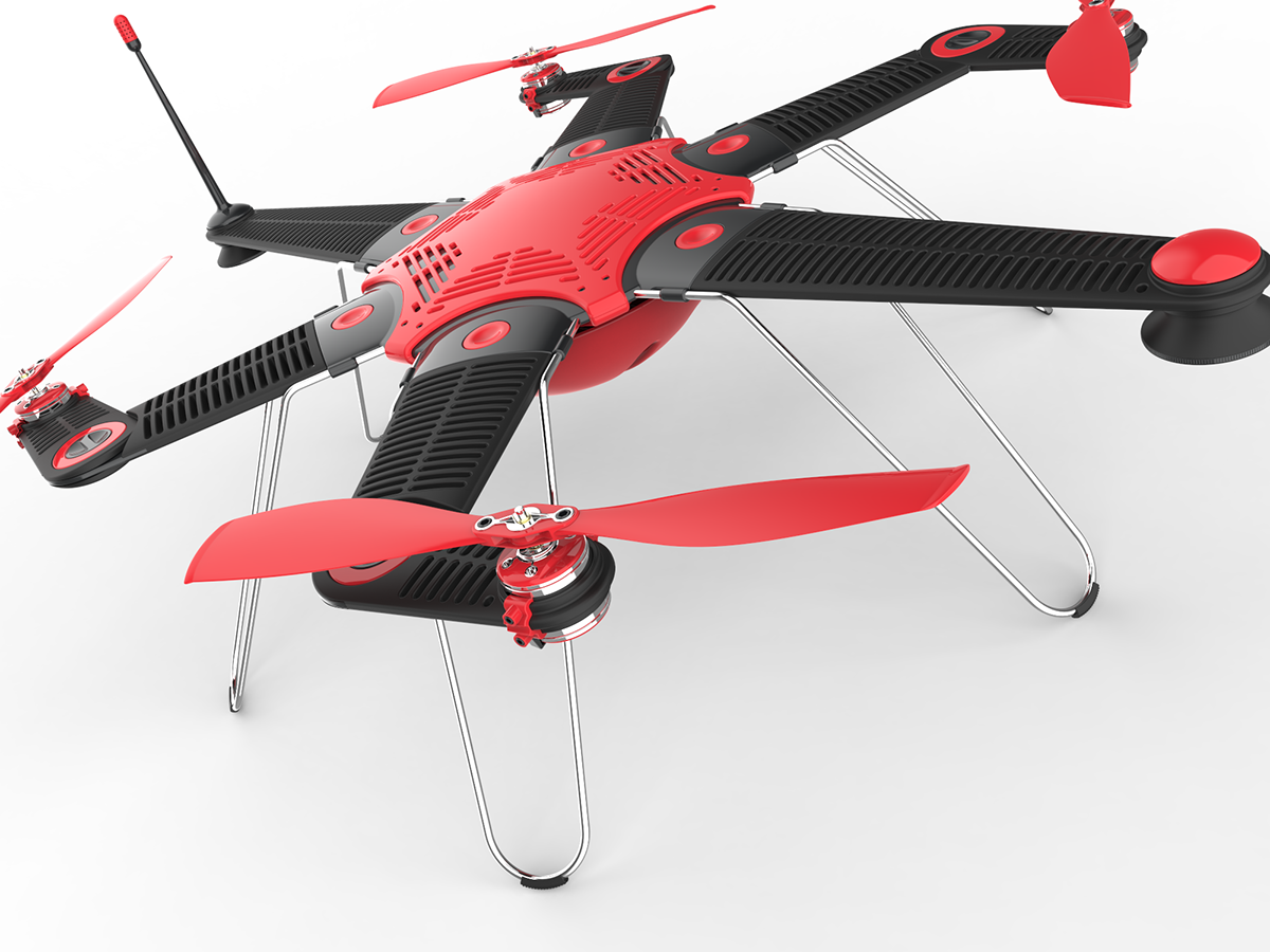 invisible，Paddle Blade，modeling，slender，UAV，