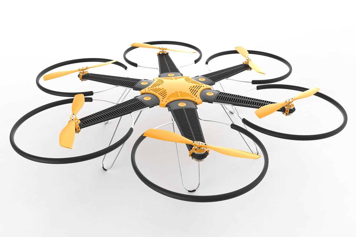 invisible，Paddle Blade，modeling，slender，UAV，