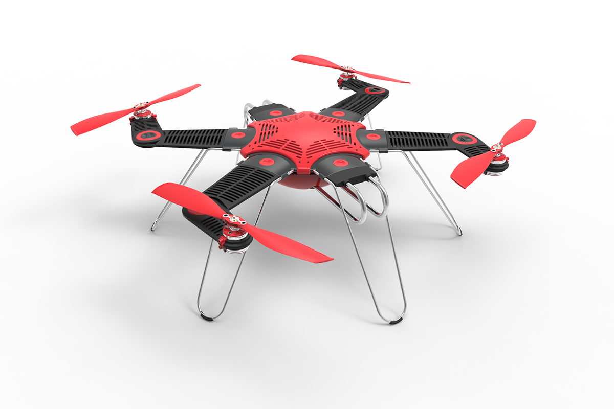 invisible，Paddle Blade，modeling，slender，UAV，