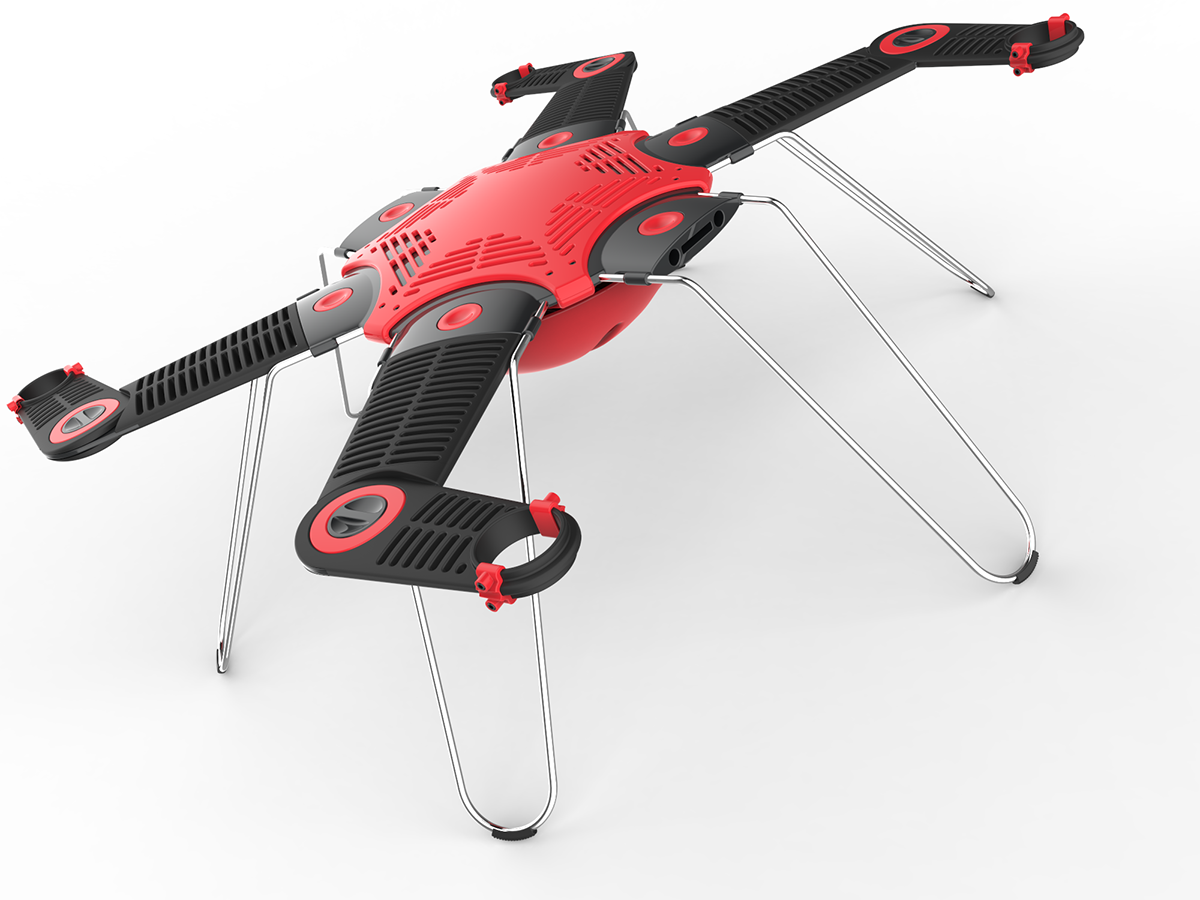 invisible，Paddle Blade，modeling，slender，UAV，