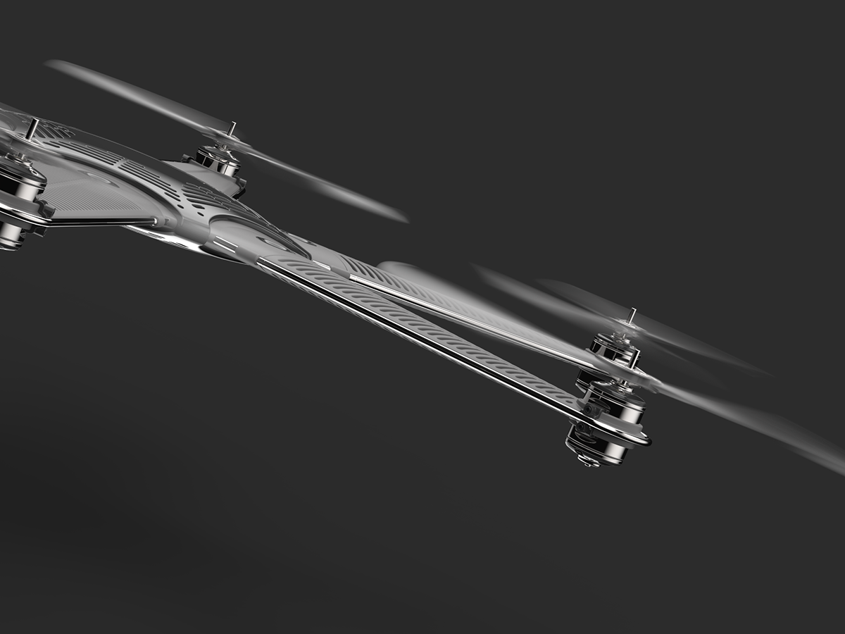 invisible，Paddle Blade，modeling，slender，UAV，