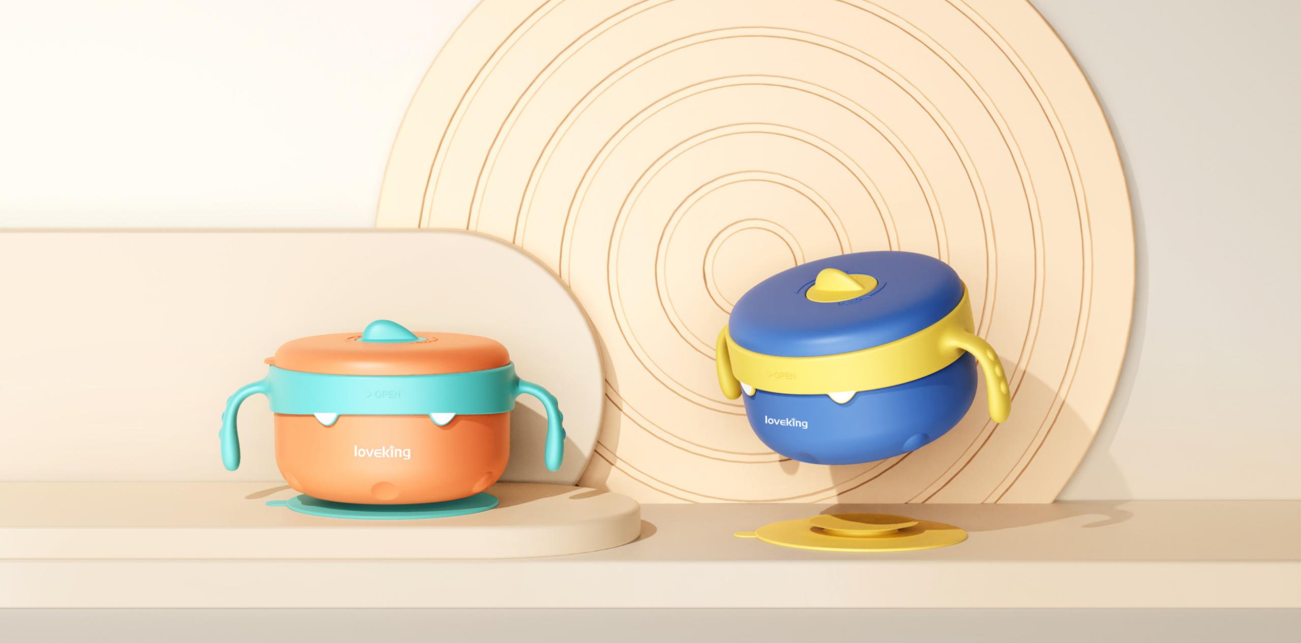 Feeding products，Maternal and infant products，Water cup，tableware，packing design，IP Design，