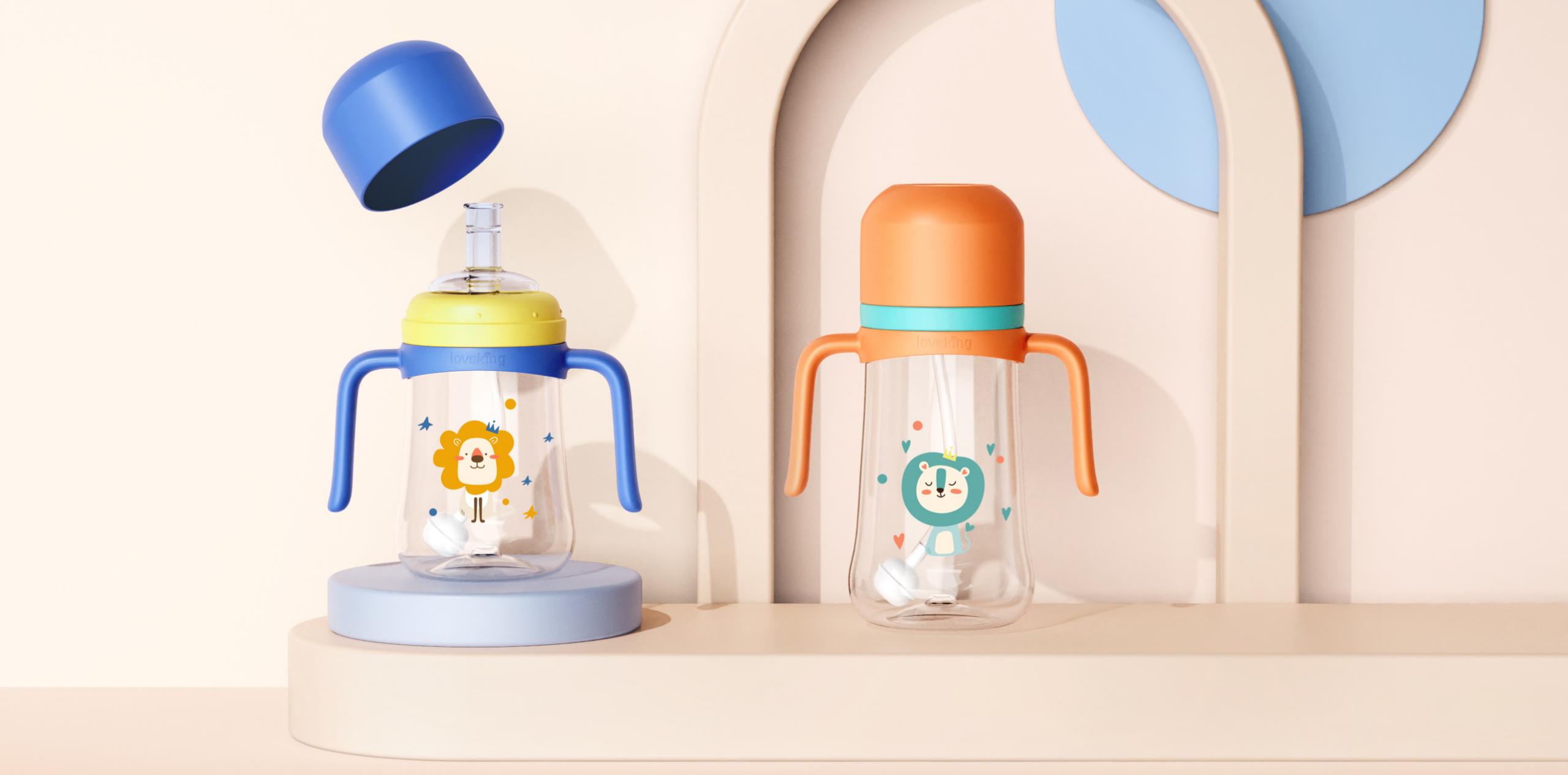 Feeding products，Maternal and infant products，Water cup，tableware，packing design，IP Design，