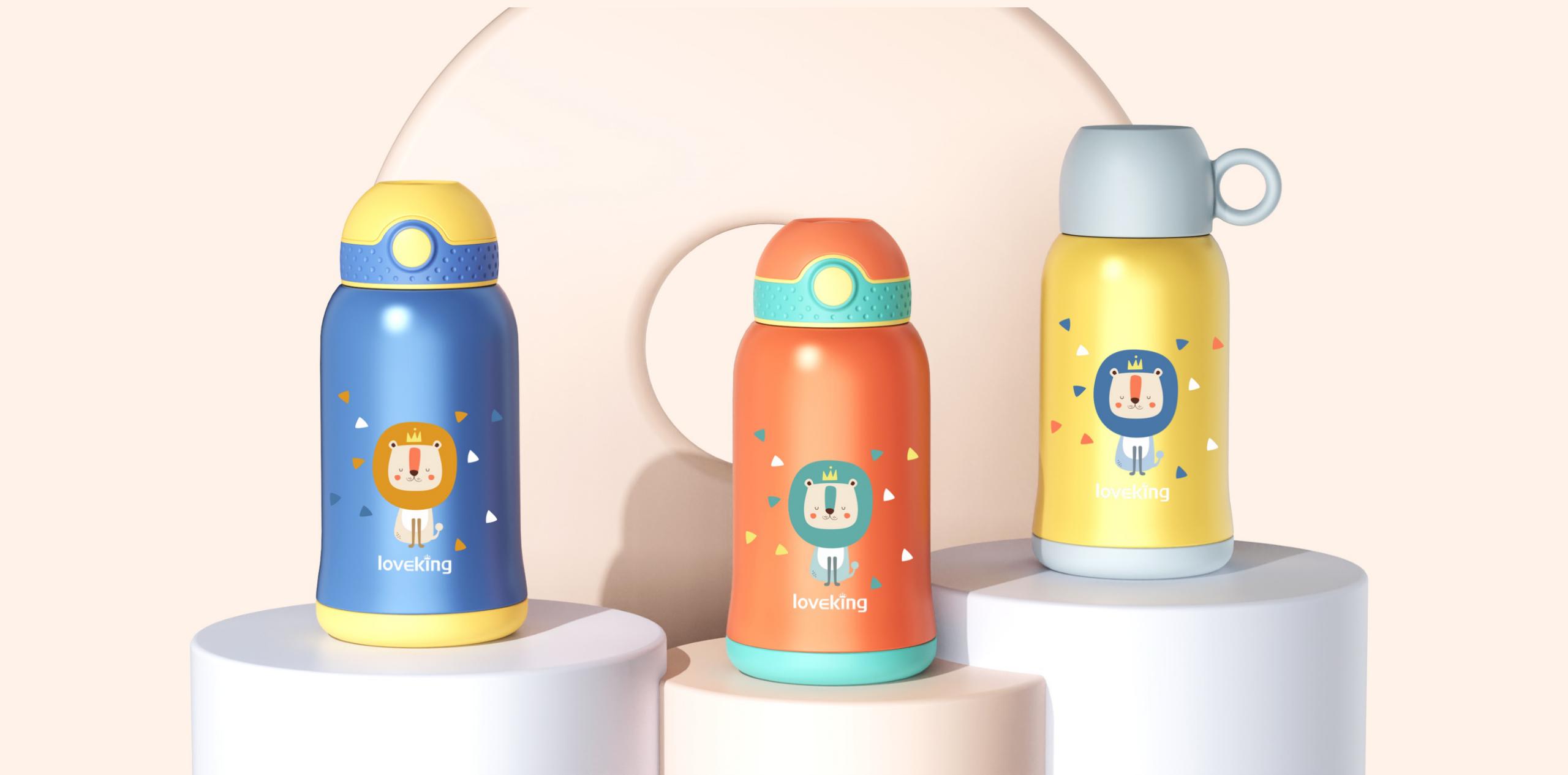 Feeding products，Maternal and infant products，Water cup，tableware，packing design，IP Design，