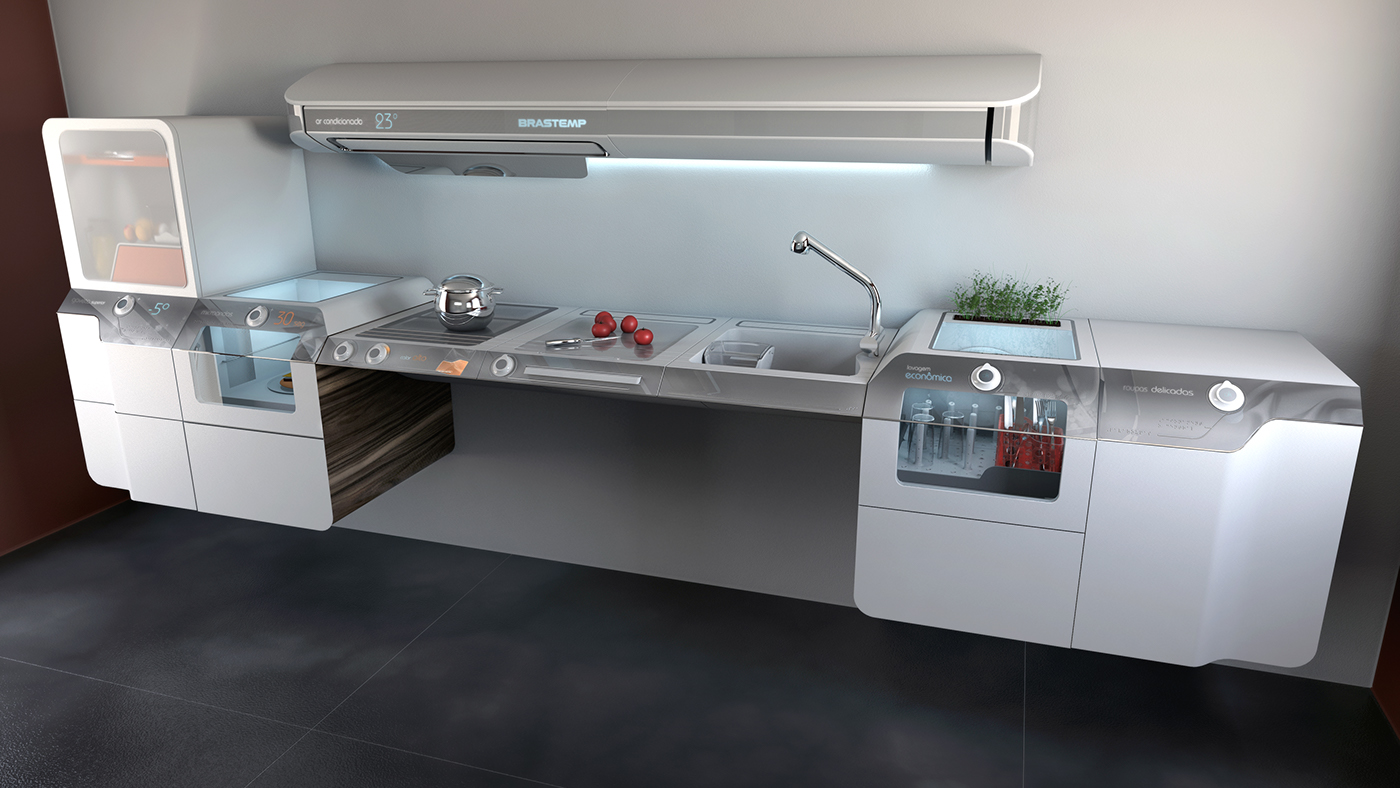 kitchen，concept，modularization，For people with disabilities，