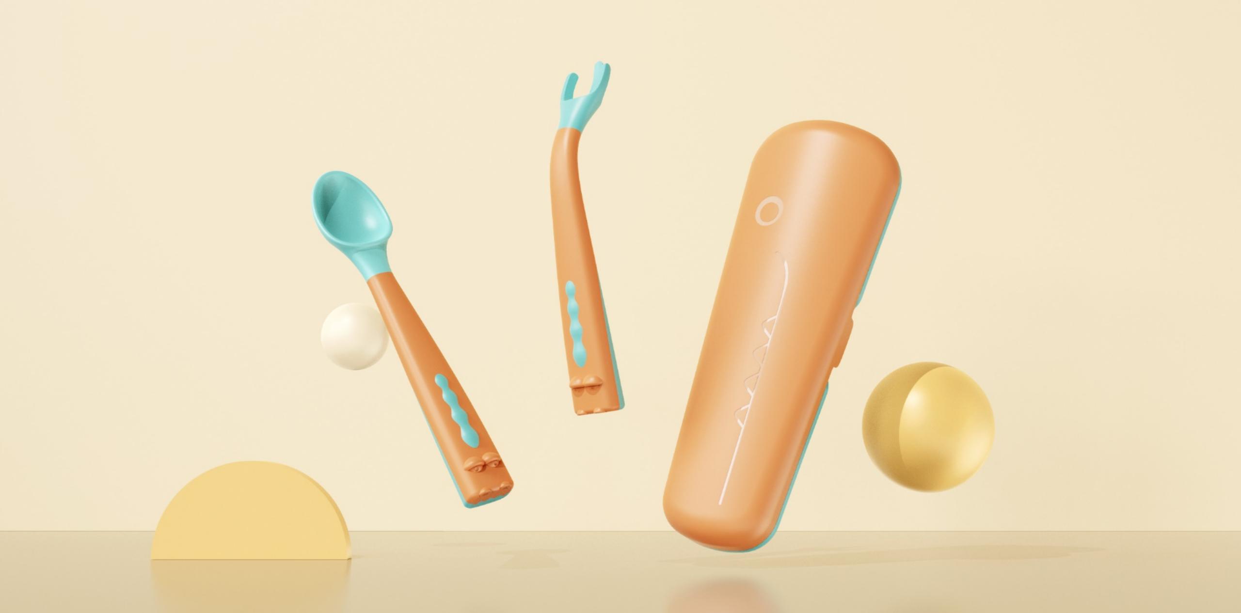 Feeding products，Maternal and infant products，Water cup，tableware，packing design，IP Design，