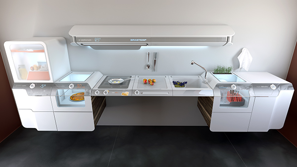 kitchen，concept，modularization，For people with disabilities，