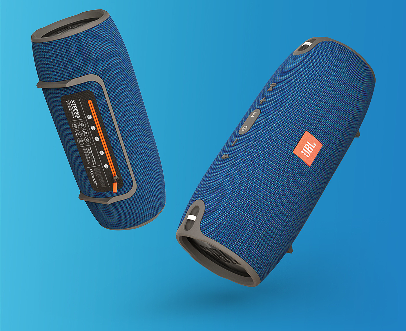 jbl，loudspeaker box，Bluetooth，Portable，blue，sound，