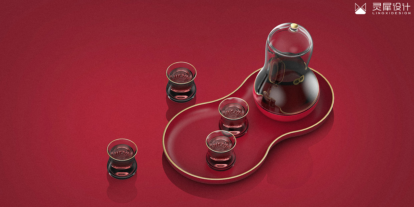 industrial design，Appearance design，Home appliance design，Wine warmer，articles for daily use，design company，Lingxi design，