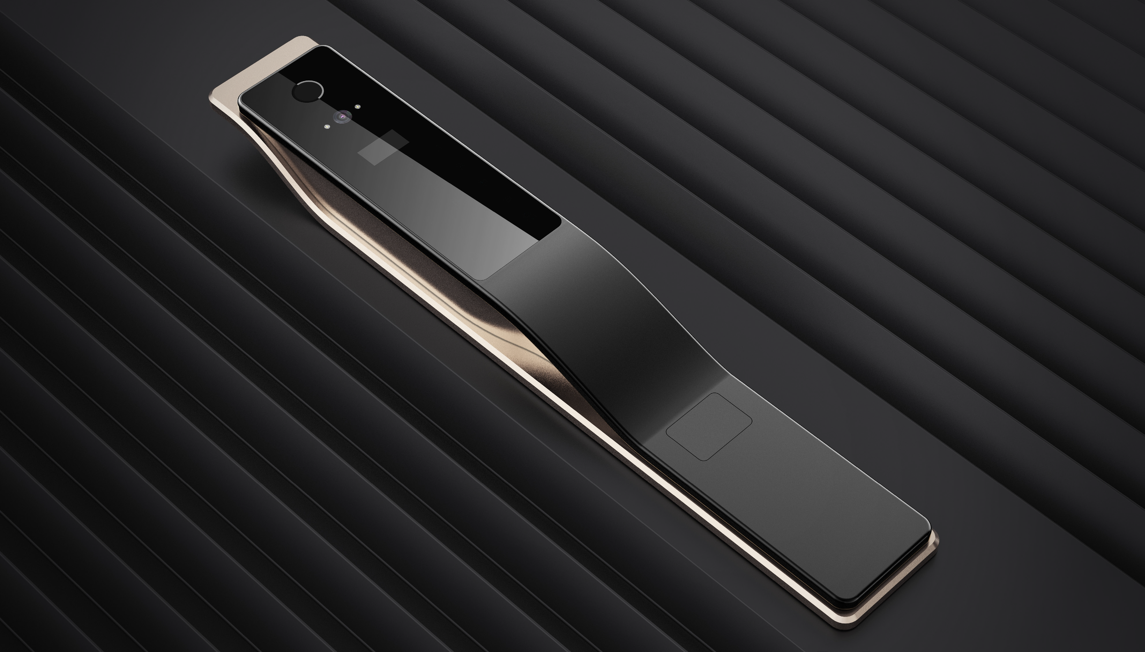 Intelligent door lock，fashion，Simplicity，Smart home，Intelligent digital，