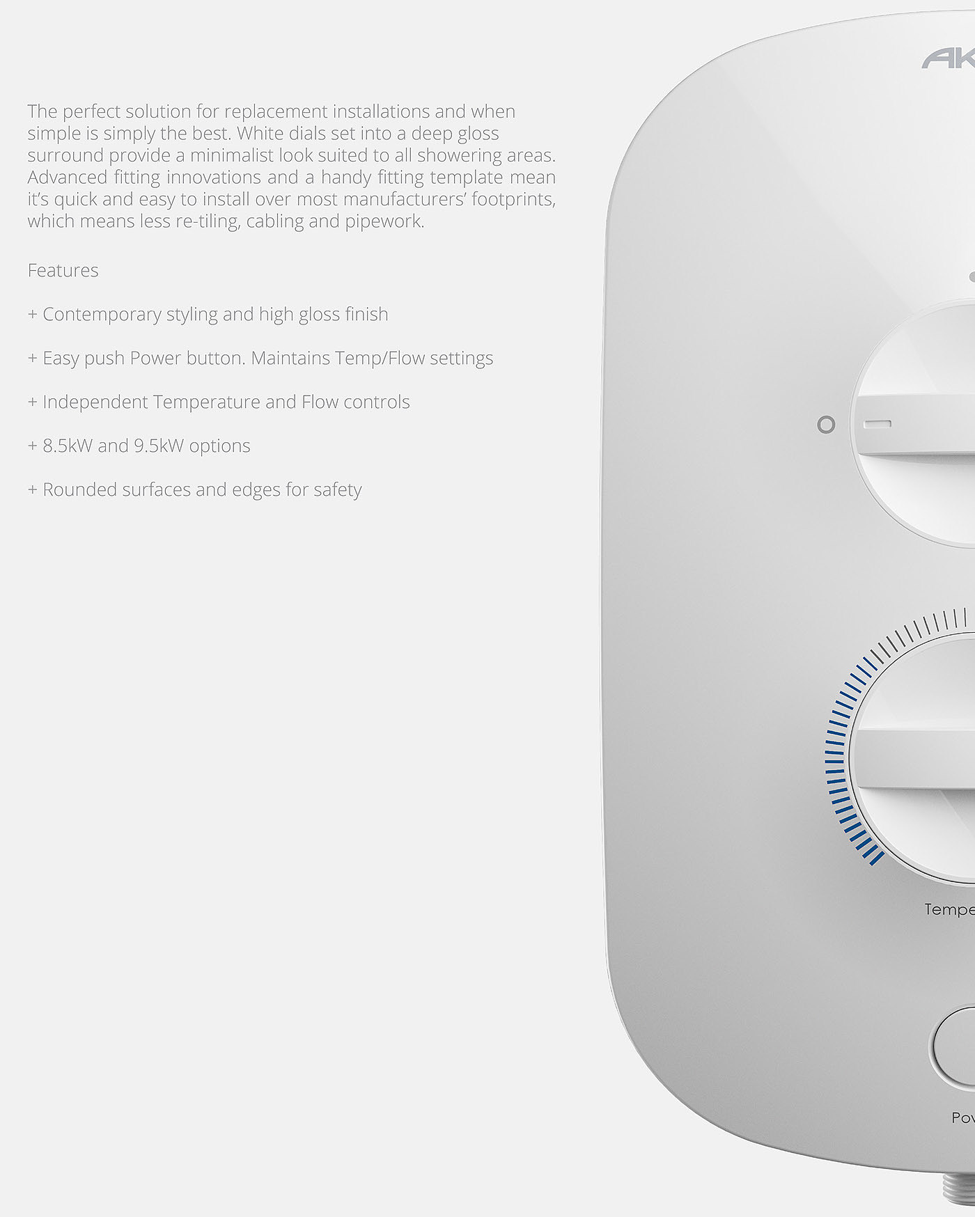Minimalist，Electric，Electric mechanical shower，heater，heating，
