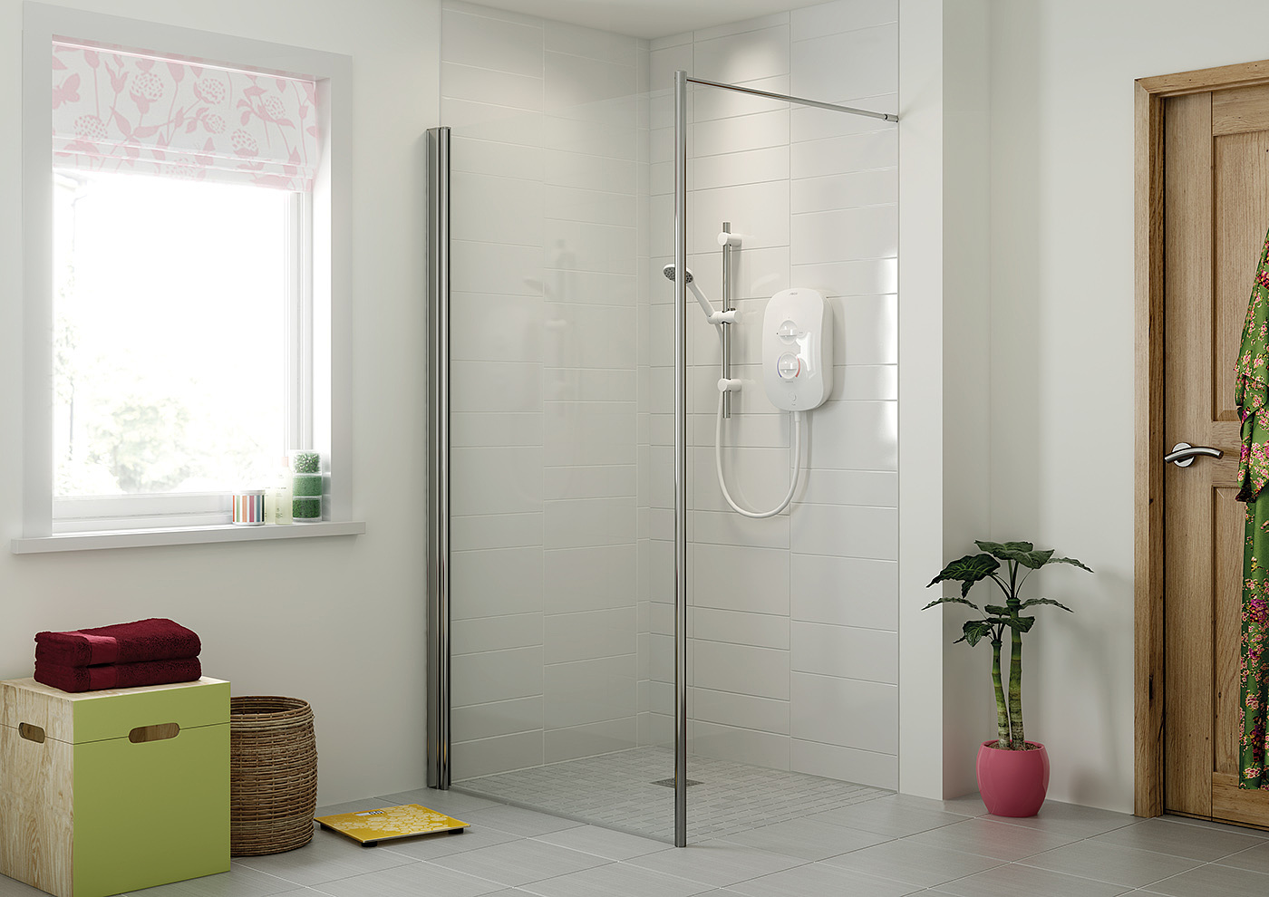 Minimalist，Electric，Electric mechanical shower，heater，heating，