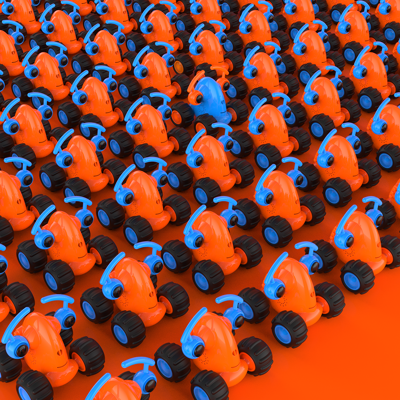 intelligence，robot，bionics，colour，miniature，