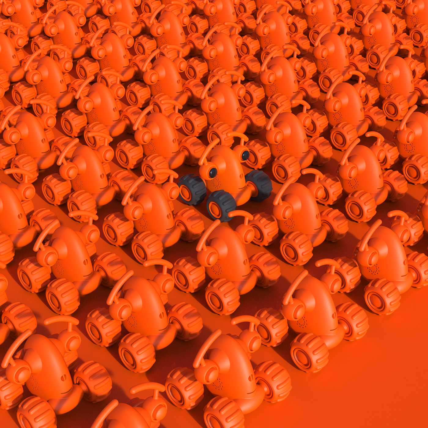 intelligence，robot，bionics，colour，miniature，