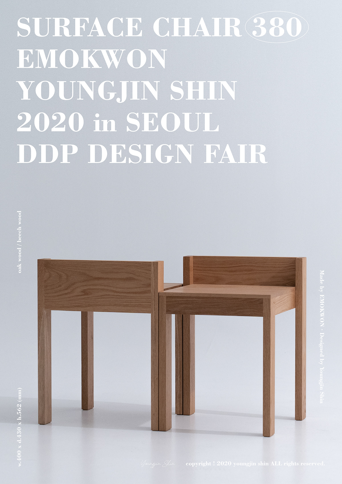 Foldable，Minimalist，Save space，Meet various lifestyles，Surface Chair 380，