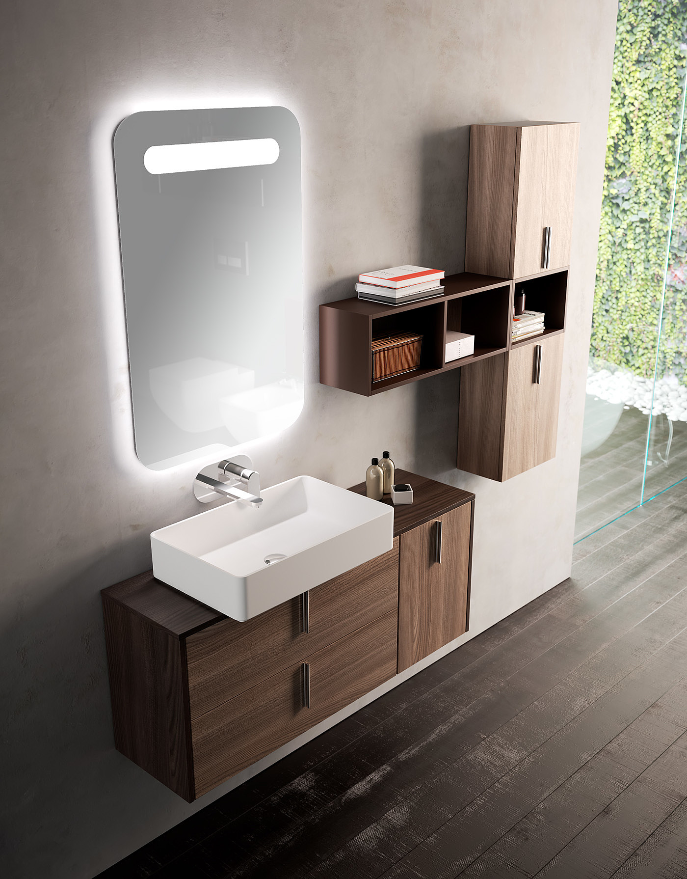 Bathroom design，Render，Interior，