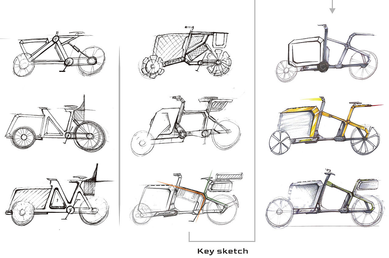 outdoors，freight transport，Bicycle，camp，